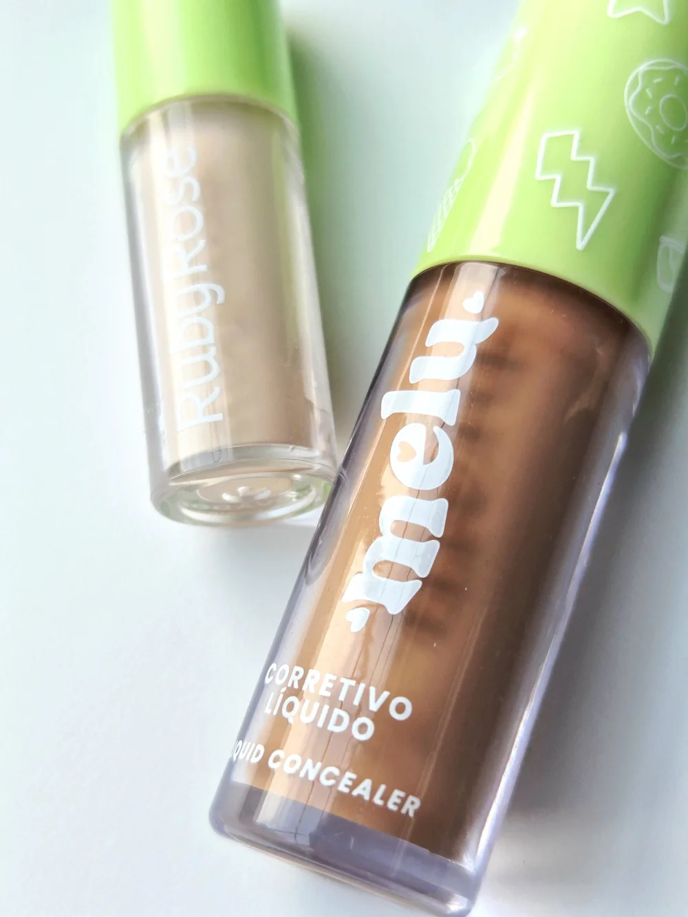 Ruby Rose MELU Liquid Concealer Bundle 5ml Cafe 6 & Baunilha 1 Mini Size